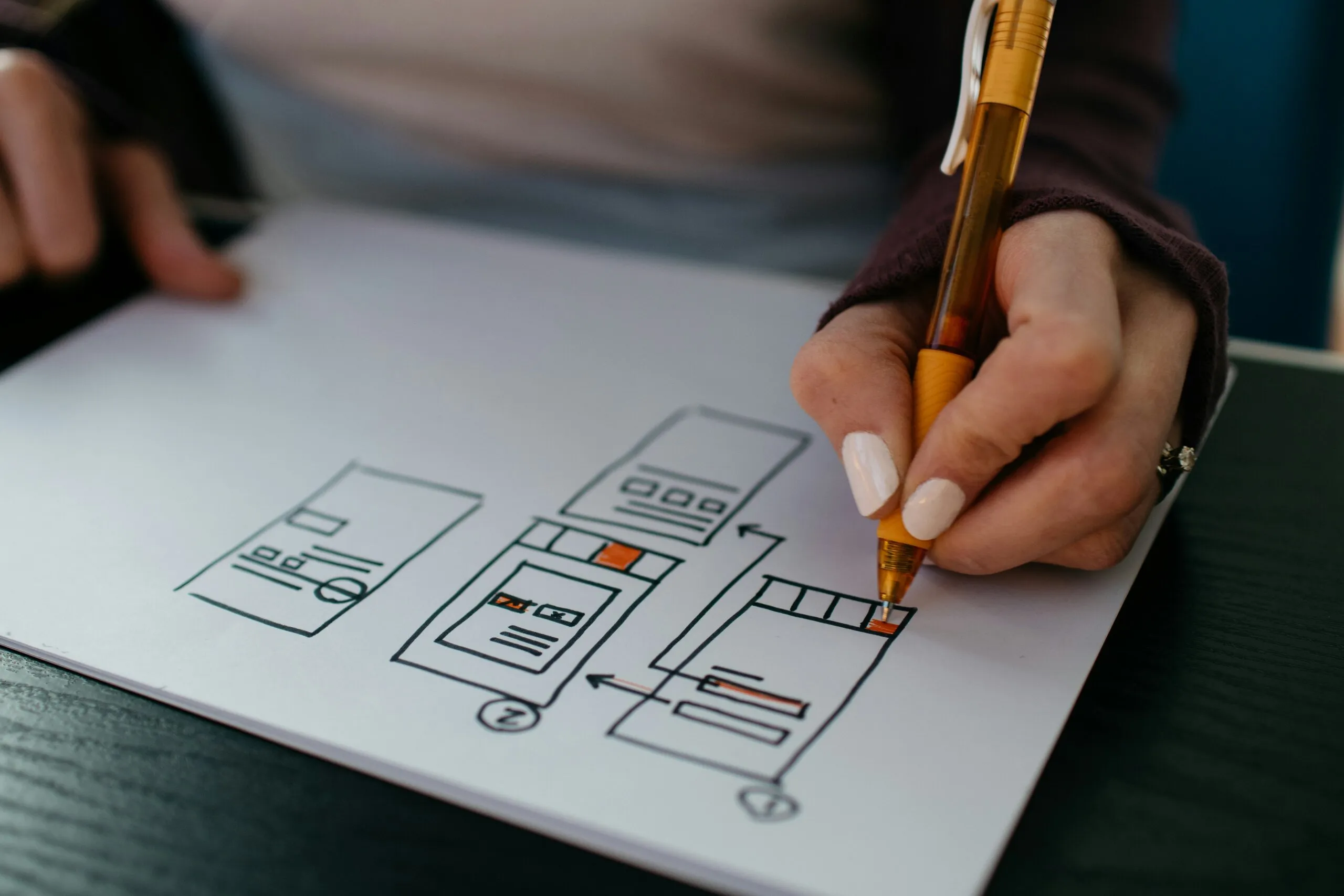 A product team organizes tasks and priorities for the first version of a digital application.