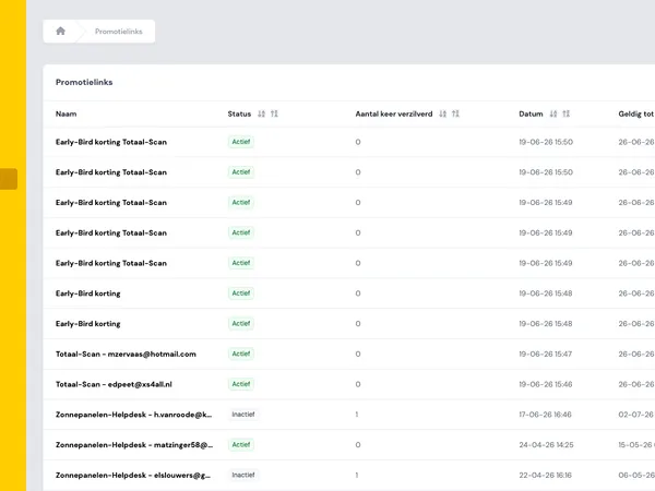Promotion Links in the Control Energy Portal: One Price, One Link, Paid
